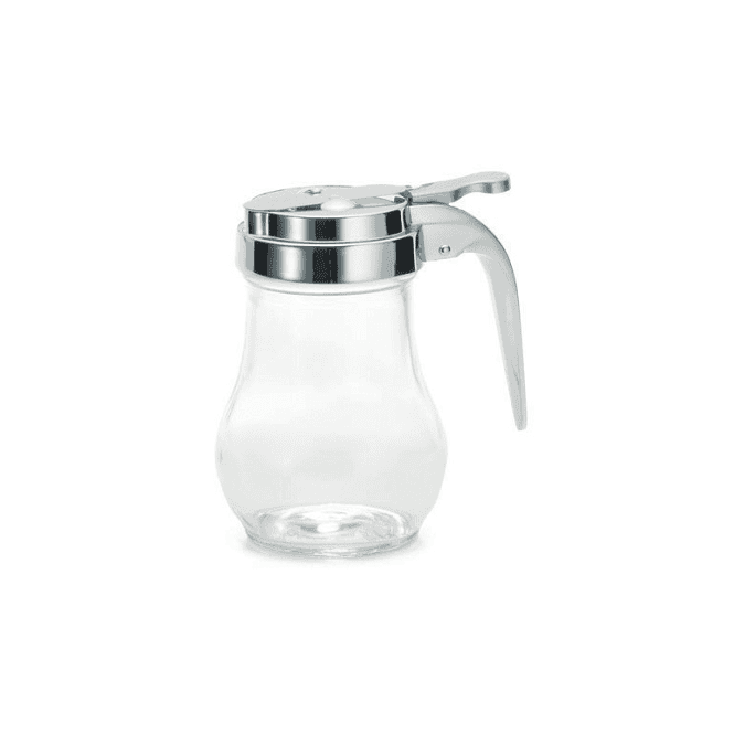 Genware Syrup Server Chrome Top 177ml / 6oz (Box Of 12)