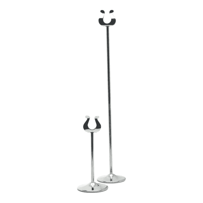 Genware Table Number Stands (20cm / 8')