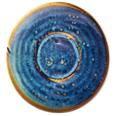 Terra Porcelain Aqua Blue Saucer 11.5cm (Box Of 6)