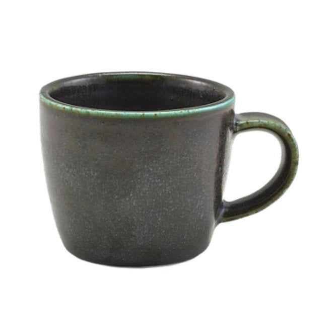 Genware Terra Porcelain Black Espresso Cup 9cl/3oz (Box Of 6)