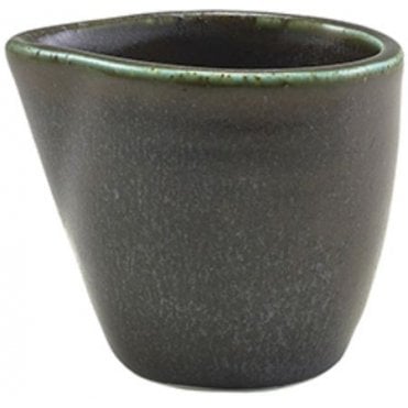 Terra Porcelain Black Jug 9cl/3oz (Box Of 12)