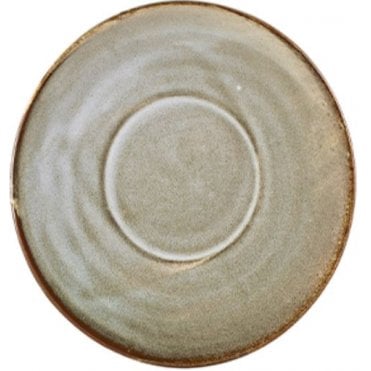 Terra Porcelain Grey Saucer 14.5cm (Box Of 6)