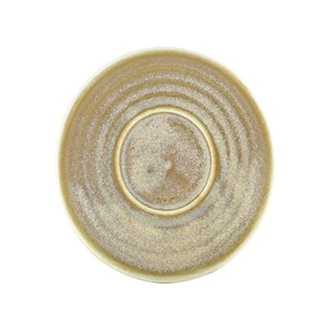 Genware Terra Porcelain Matt Grey Saucer 11.5cm (Box Of 6)