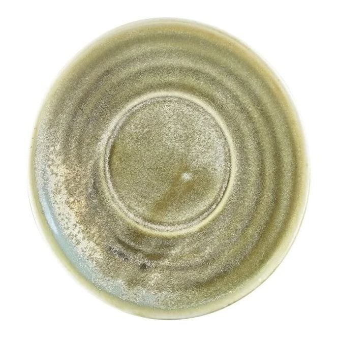 Genware Terra Porcelain Matt Grey Saucer 14.5cm (Box Of 6)