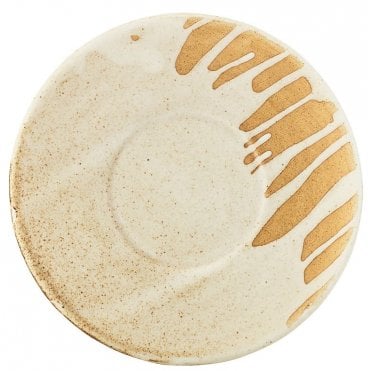 Terra Porcelain Roko Sand Saucer 14.5 cm/ 6" (Box of 6)