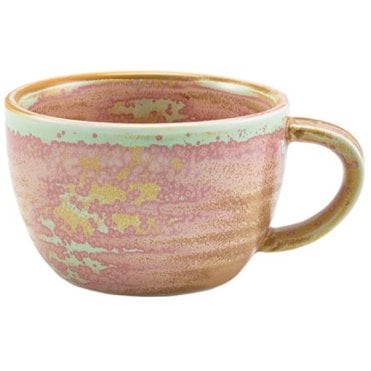 Terra Porcelain Rose Coffee Cup 28.5cl/10oz (Box Of 6)