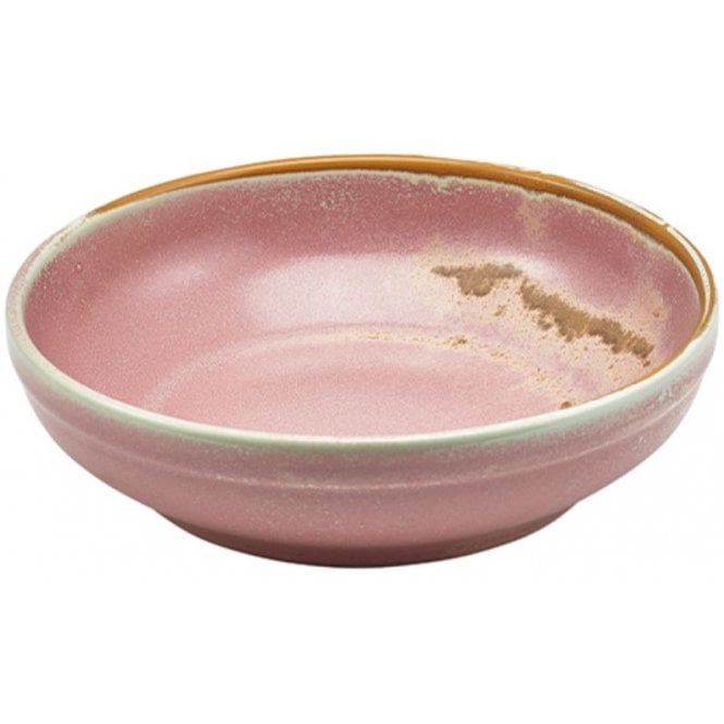 Genware Terra Porcelain Rose Coupe Bowl 20cm (Box Of 12)