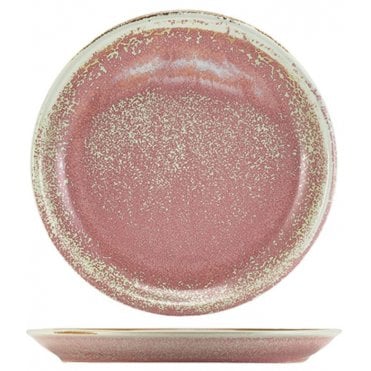Terra Porcelain Rose Coupe Plate 27.5cm (Box Of 12)
