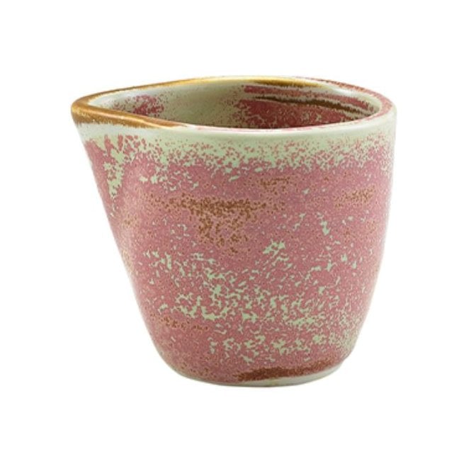 Genware Terra Porcelain Rose Jug 9cl/3oz (Box Of 12)