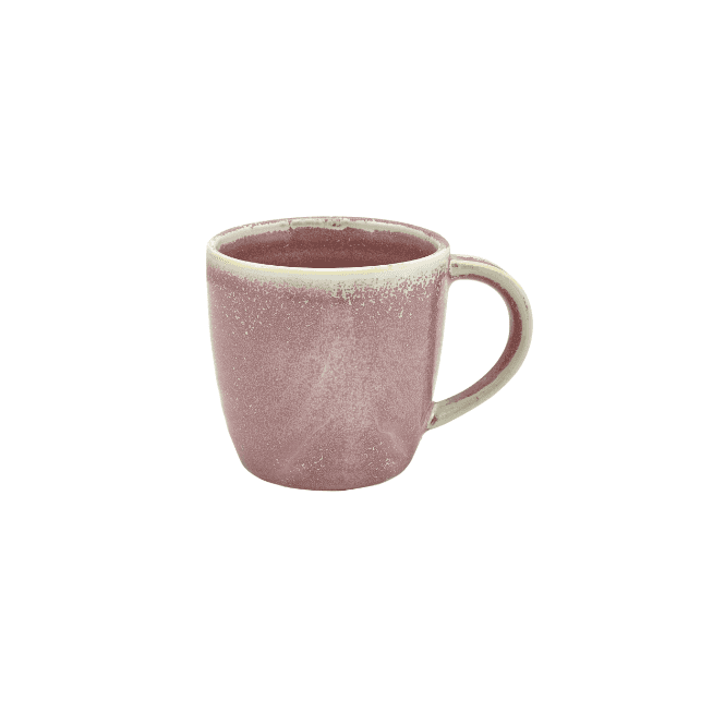 Genware Terra Porcelain Rose Mug 32cl/11.25oz (Box Of 12)