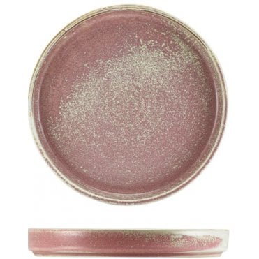 Terra Porcelain Rose Presentation Plate 18cm (Box Of 12)