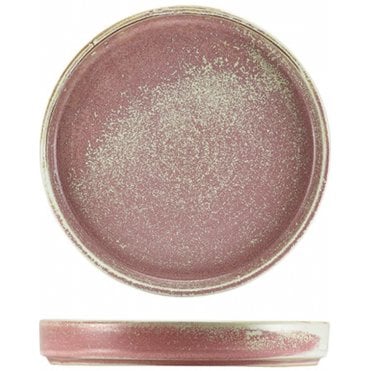 Terra Porcelain Rose Presentation Plate 21cm (Box Of 12)