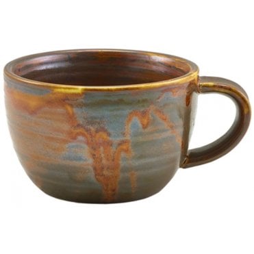 Terra Porcelain Rustic Copper Cup 28.5cl/10oz (Box Of 6)