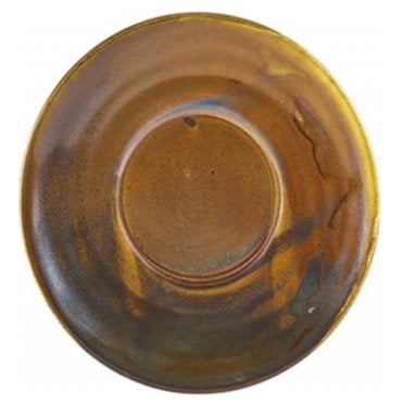 Terra Porcelain Rustic Copper Saucer 14.5cm (Box Of 6)
