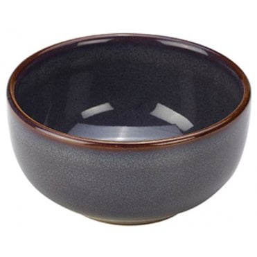 Terra Stoneware Rustic Blue Round Bowl11.5 Cm (Box Of 12)