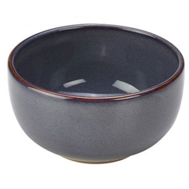 Terra Stoneware Rustic Blue Round Bowl12.5 Cm (Box Of 12)