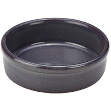 Terra Stoneware Rustic Blue Tapas Dish 10 Cm (Box Of 12)