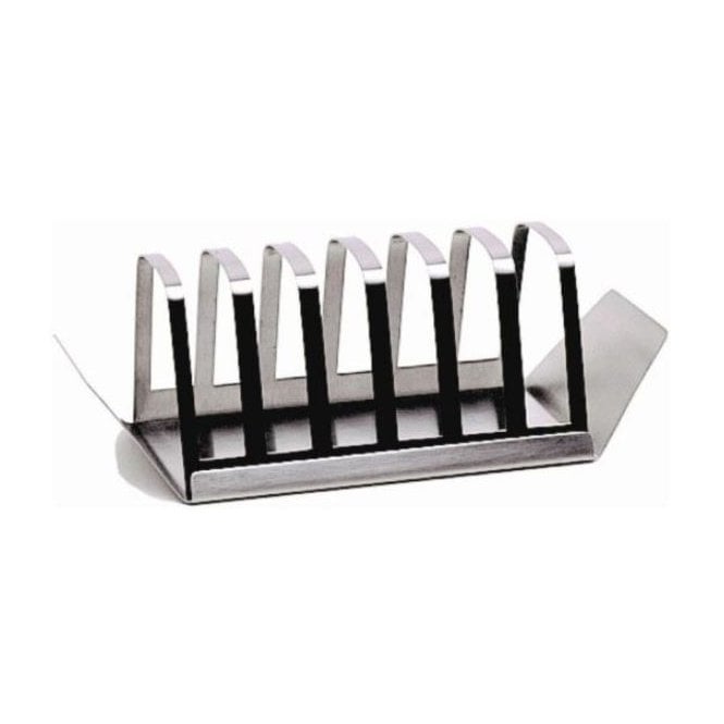Genware Toast Rack 6 Bar Chrome