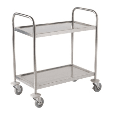 Two Tier Trolley 85.5x53.5x93.3mm (H) 33.75x21x36.75"