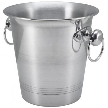 Wine Cooler Bucket Aluminium With Rings