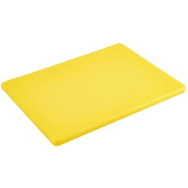 Yellow Cutting Board 18x12x0.5"