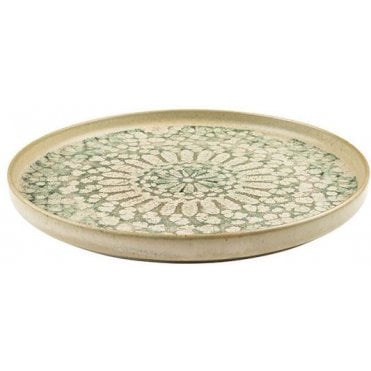 Esmeralda Straight Rimmed Plate 25cm / 9.8" (Box of 6)