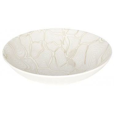 Gold Cell Dessert Plate / Wok Shape 21cm / 8.2"(Box of 6)