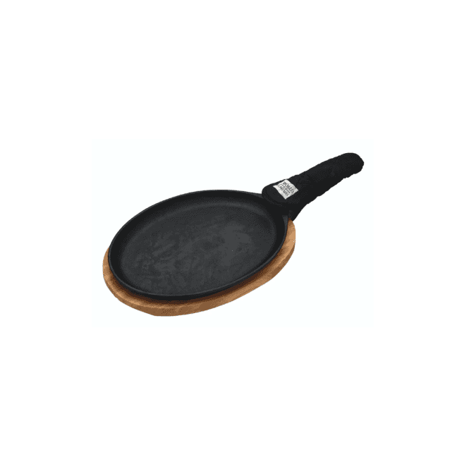 Lifetime Brands KitchenCraft World of Flavours Cast Iron Fajita Sizzler