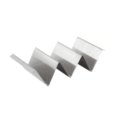 KitchenCraft World of Flavours Stainless Steel Taco Holder with Handles