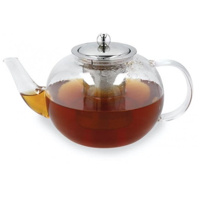 Lifetime Brands La Cafetiere 6 Cup Glass Teapot & (Stainless Steel) Infuser - 1.5l