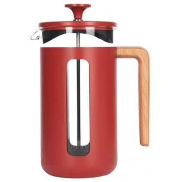 La Cafetiere Pisa 8 Cup Cafetiere 1L - Red