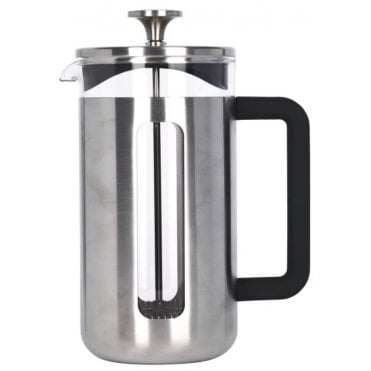 La Cafetiere Pisa 8 Cup Cafetiere (Stainless Steel) 1L