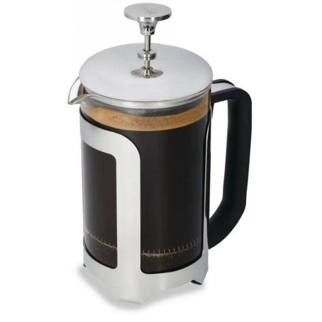 Lifetime Brands La Cafetiere Roma 6 Cup Cafetiere (Stainless Steel) 850ml