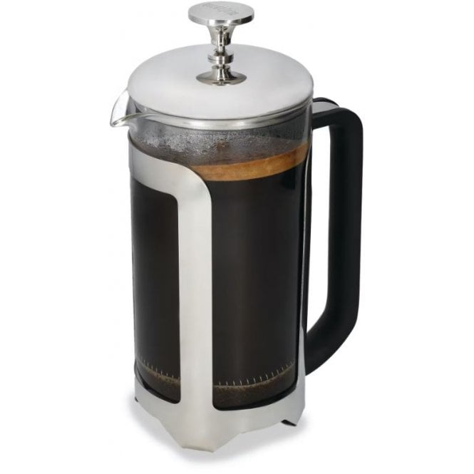 Lifetime Brands La Cafetiere Roma 8 Cup Cafetiere (Stainless Steel) 1L