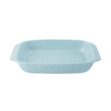 MasterClass 2L Ceramic Roaster with Easy-Grip Handles, Sky Blue, 30cm