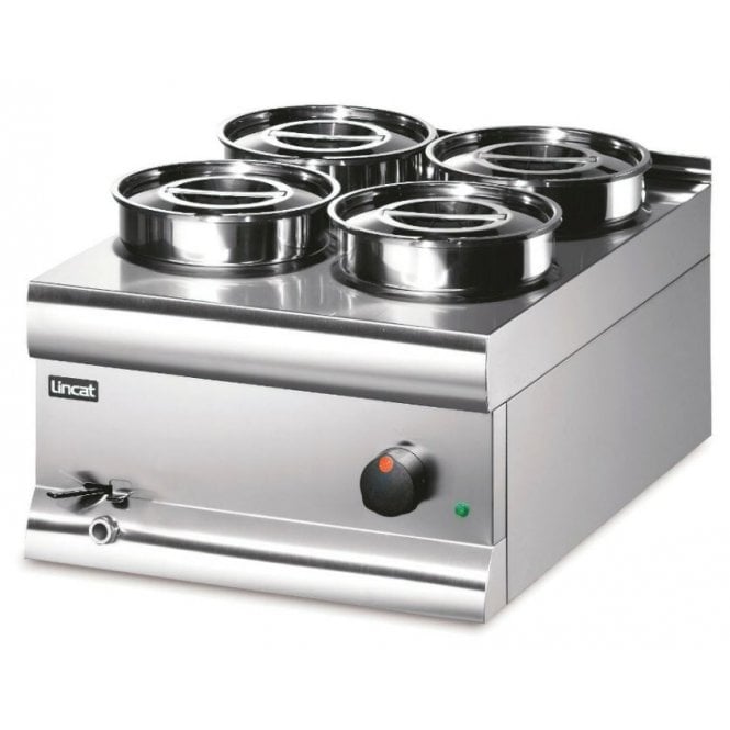 Lincat  Wet Well Electric Bain Marie with 4 Round Pots