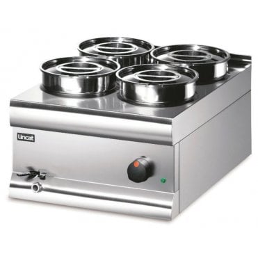 Lincat Wet Well Electric Bain Marie with 4 Round Pots