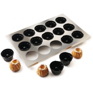 15 Kugelhopf Mould Sheet (Including 95mm Moulds)
