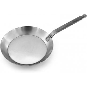 Frypan / Omelette Pan Heavy Duty Black Steel 28cm / 11"