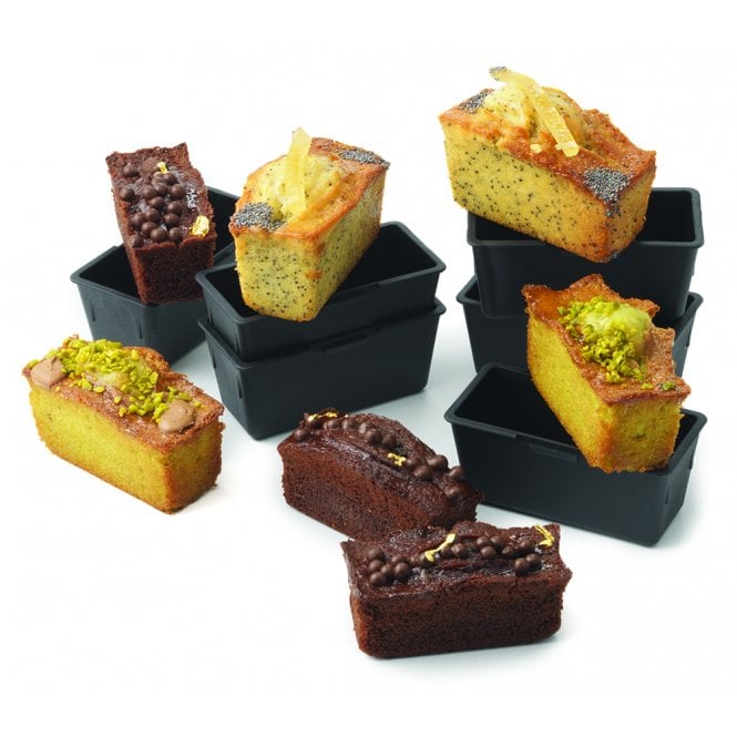 Matfer Individual Exoglass Cake Mould 90x40mm (Pack Of 6)