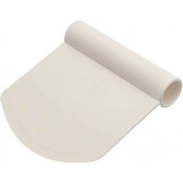 Pastry Scraper Exoglass Rounded 11.5x8cm / 4.5x3"