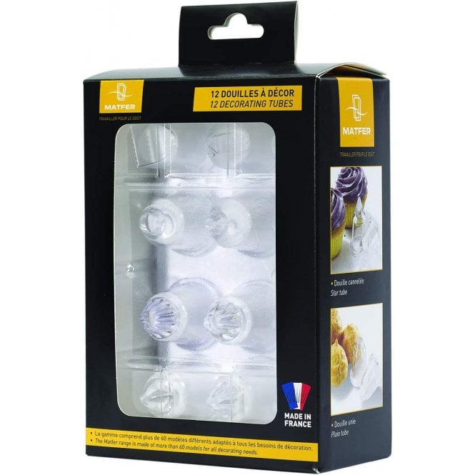 Matfer Piping Nozzles Poly (Set Of 12)