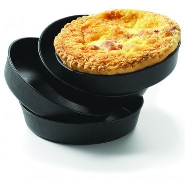 Quiche Mould Exoglass  90mm (Pack Of 12)