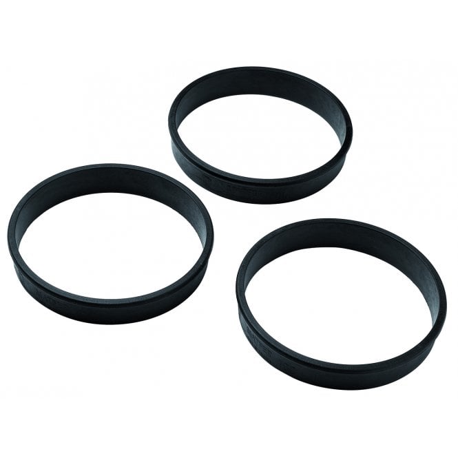 Matfer Tart Circles Exoglass 60x17mm (Pack Of 6)