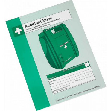 First Aid Accident Book A4
