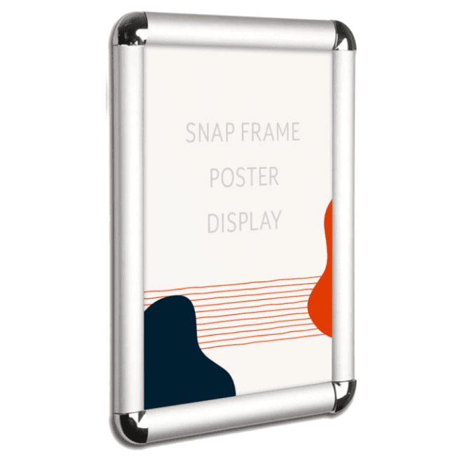 Mileta Signs Snap Frame Round Corners A4