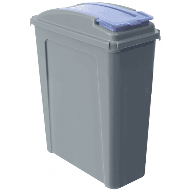Parsley in Time 25L Blue Eco Waste Recycling Bin