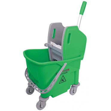 25L Green Buffalo Kentucky Mop Bucket & Wringer