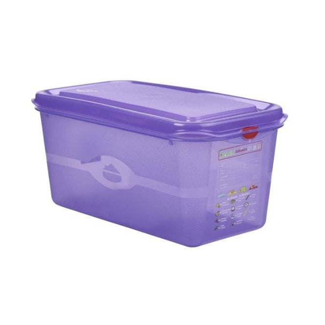 Parsley in Time Allergen Gastronorm Storage Box 1/3 - 150mm - 6L - C/w Lid (Box Of 6)