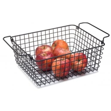 Black Wire Display Basket 1/2 315x255x120mm